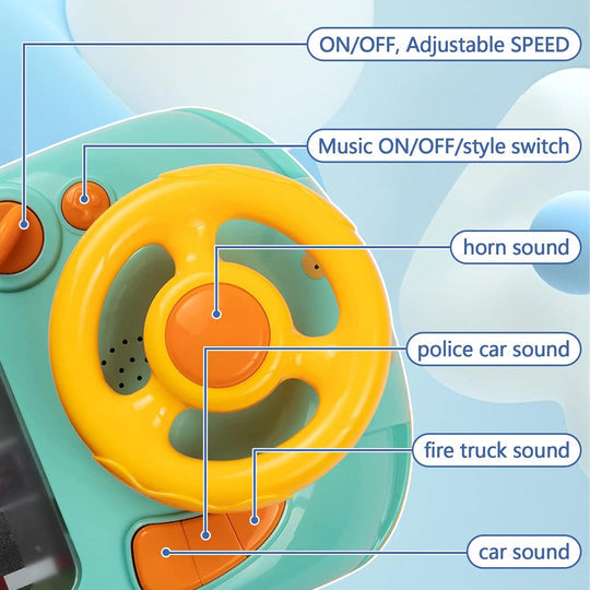 Simulation Driving Steering Wheel