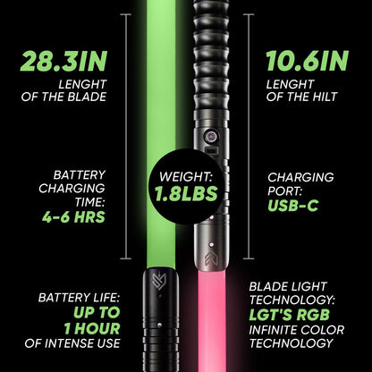 Pack of 02 -  The Ultimate Lightsaber 2.0