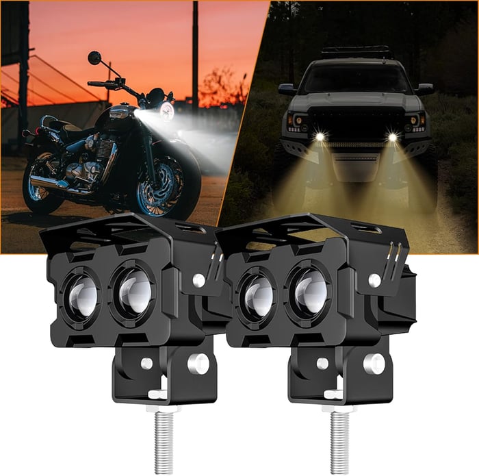 Pack Of 4 - Led Driving Spotlight