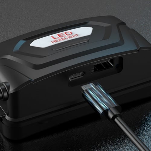 Pack Of 02 - 150000 lumen rechargeable headlamp-60H long battery life detachable