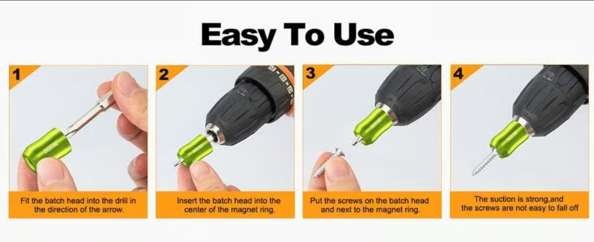 pack Of 20 Strong Magnetic Screw Ring