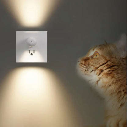 pack Of 20	Smart LED Wall Socket Night Light With Auto-Dimmer