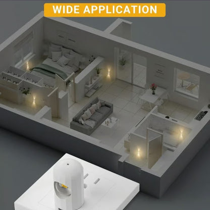 pack Of 20	Smart LED Wall Socket Night Light With Auto-Dimmer