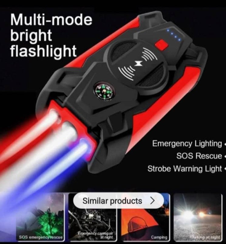 Pack Of 02 - Introducing 8-in-1 Emergency Power Kit