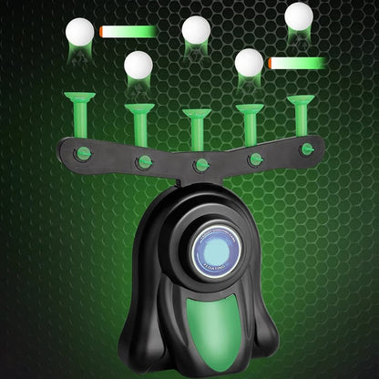 Glow-in-the-Dark Hovering Shooting Target Pistol Set