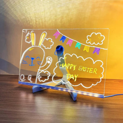 Pack of 02 -  LED Note Board with Colors