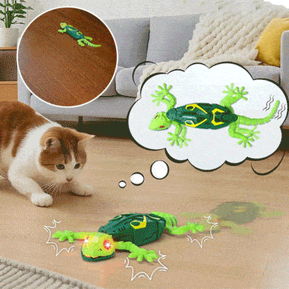 Pack Of 03 Electric Lizard Toy with LED Glowing Eyes