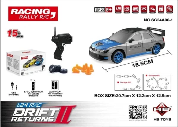 Pack Of 3 - Tabletop Drift Rc Car