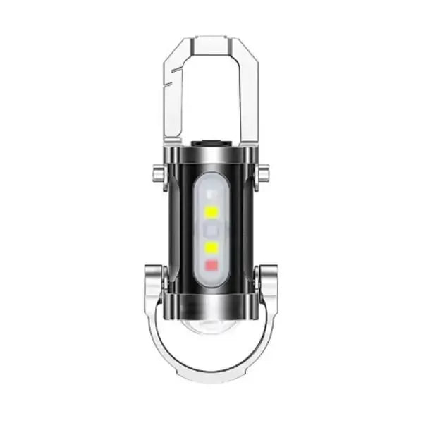 Pack Of 04 - Portable Rechargeable Bright Keychain Flashlight