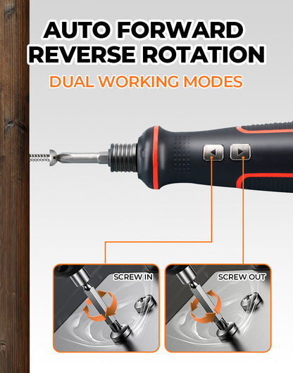 Pack Of 02 - cordless electric screwdriver set – Limited stock!