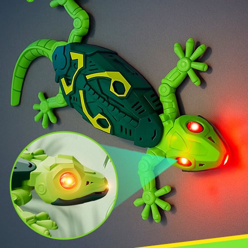 Pack Of 03 Electric Lizard Toy with LED Glowing Eyes